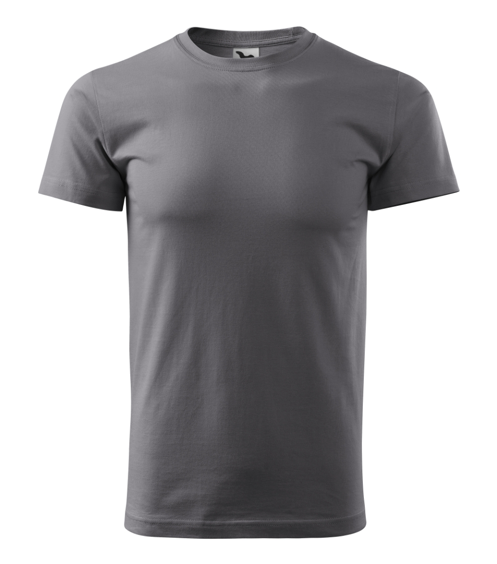 Vyriški Marškinėliai MALFINI Basic 129 Steel gray, 160g/m2