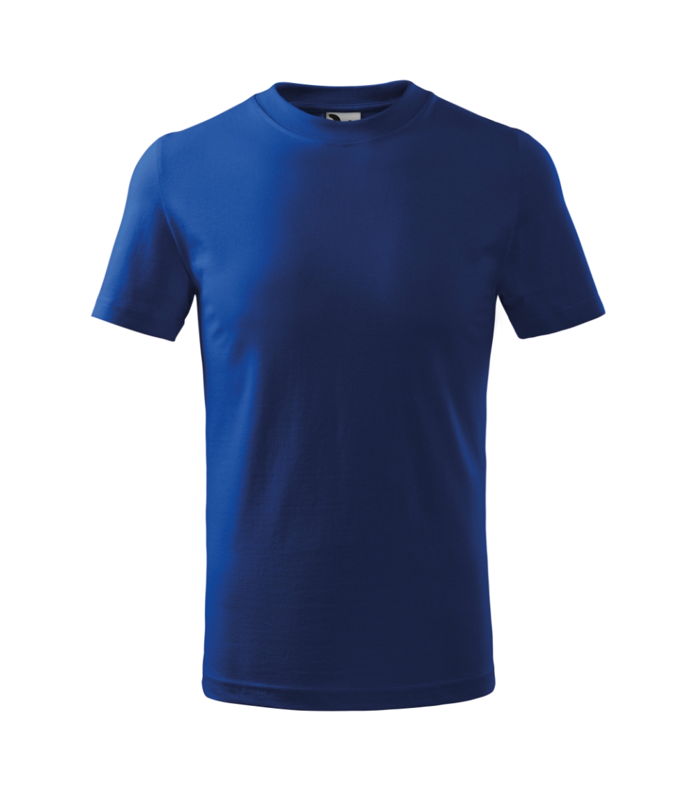 Vaikiški Marškinėliai MALFINI Basic 138 Royal blue 160g/m2