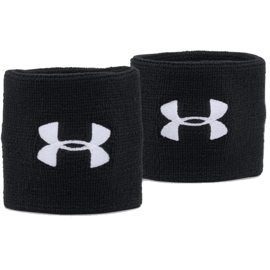 Riešo Raiščiai Under Armour Performance Wristbands Juodi 1276991 001