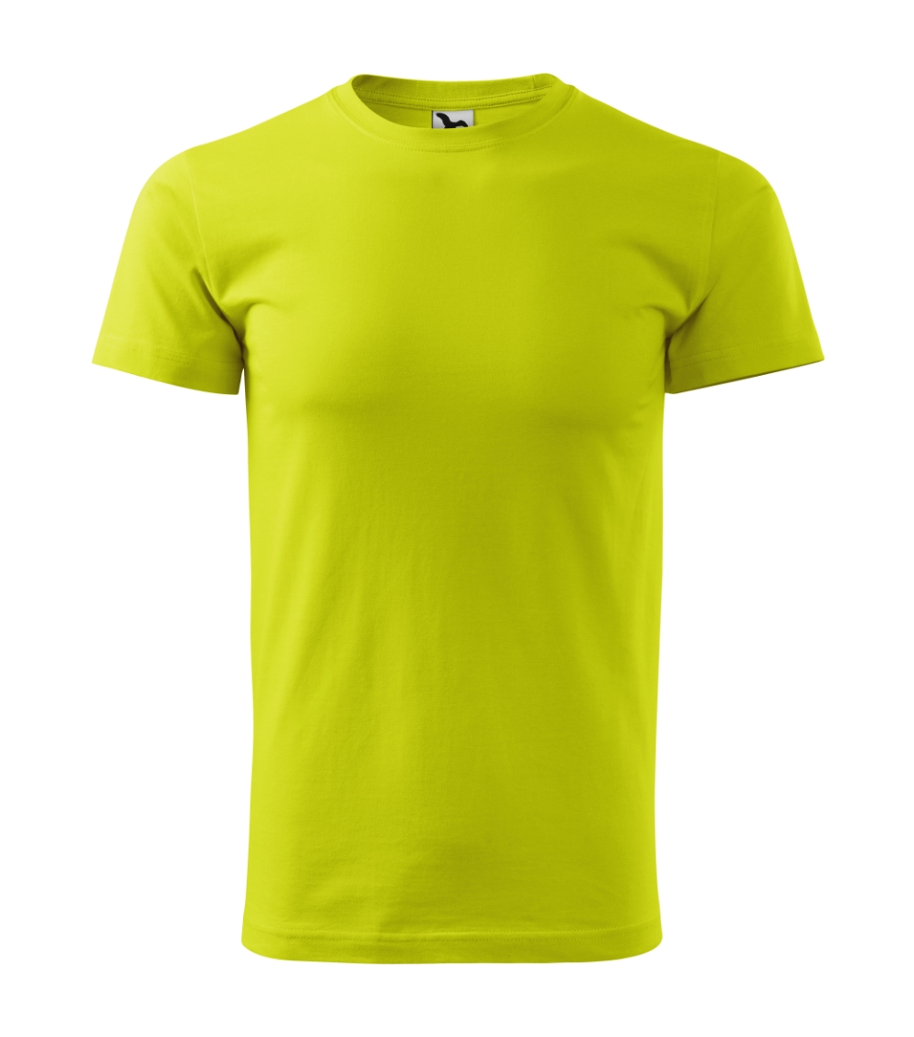Unisex marškinėliai MALFINI Heavy New 137 Lime punch, 200g/m2