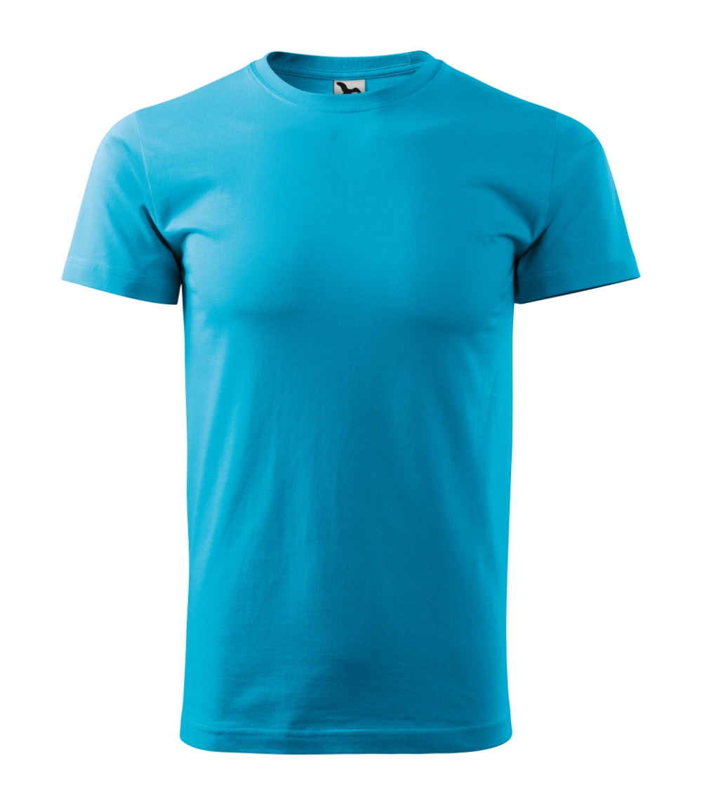 Unisex marškinėliai MALFINI Heavy New 137 Blue atoll, 200g/m2