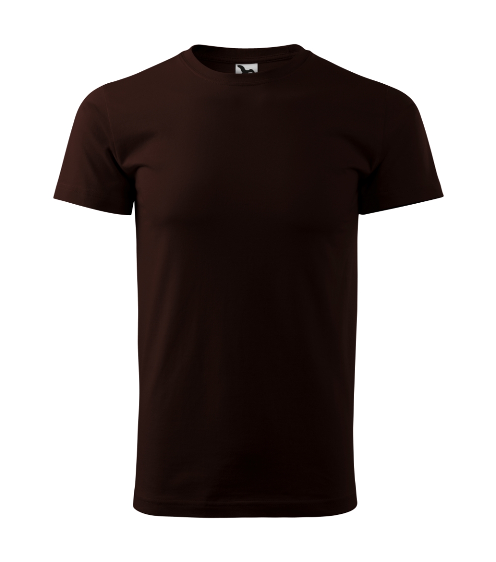 Unisex marškinėliai MALFINI Heavy New 137 Coffee, 200g/m2