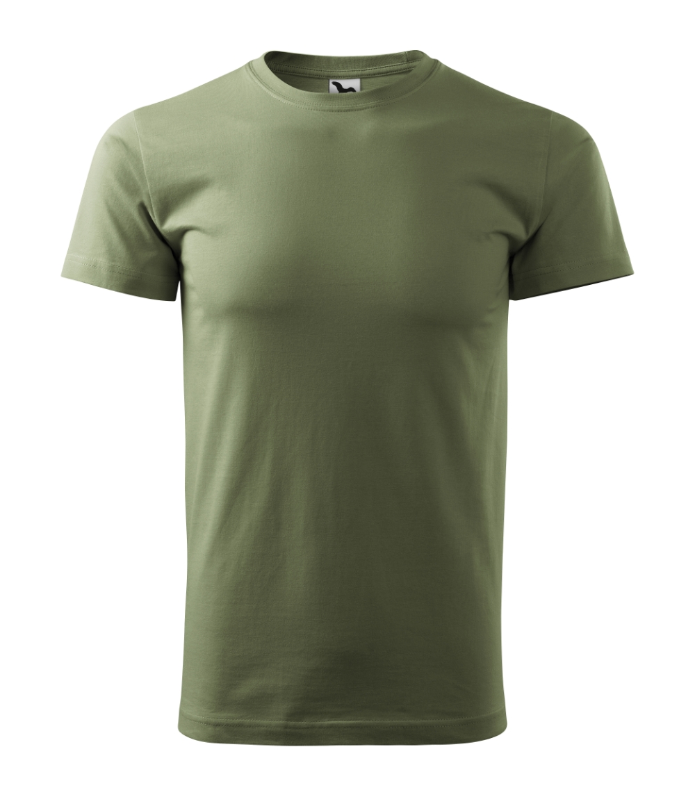 Unisex marškinėliai MALFINI Heavy New 137 Khaki, 200g/m2