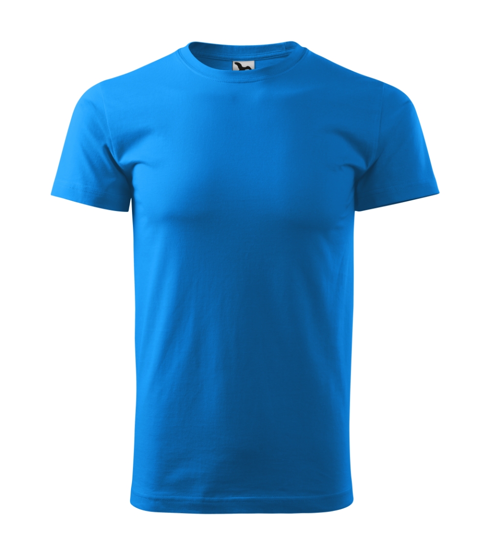 Unisex marškinėliai MALFINI Heavy New 137 Snorkel blue, 200g/m2