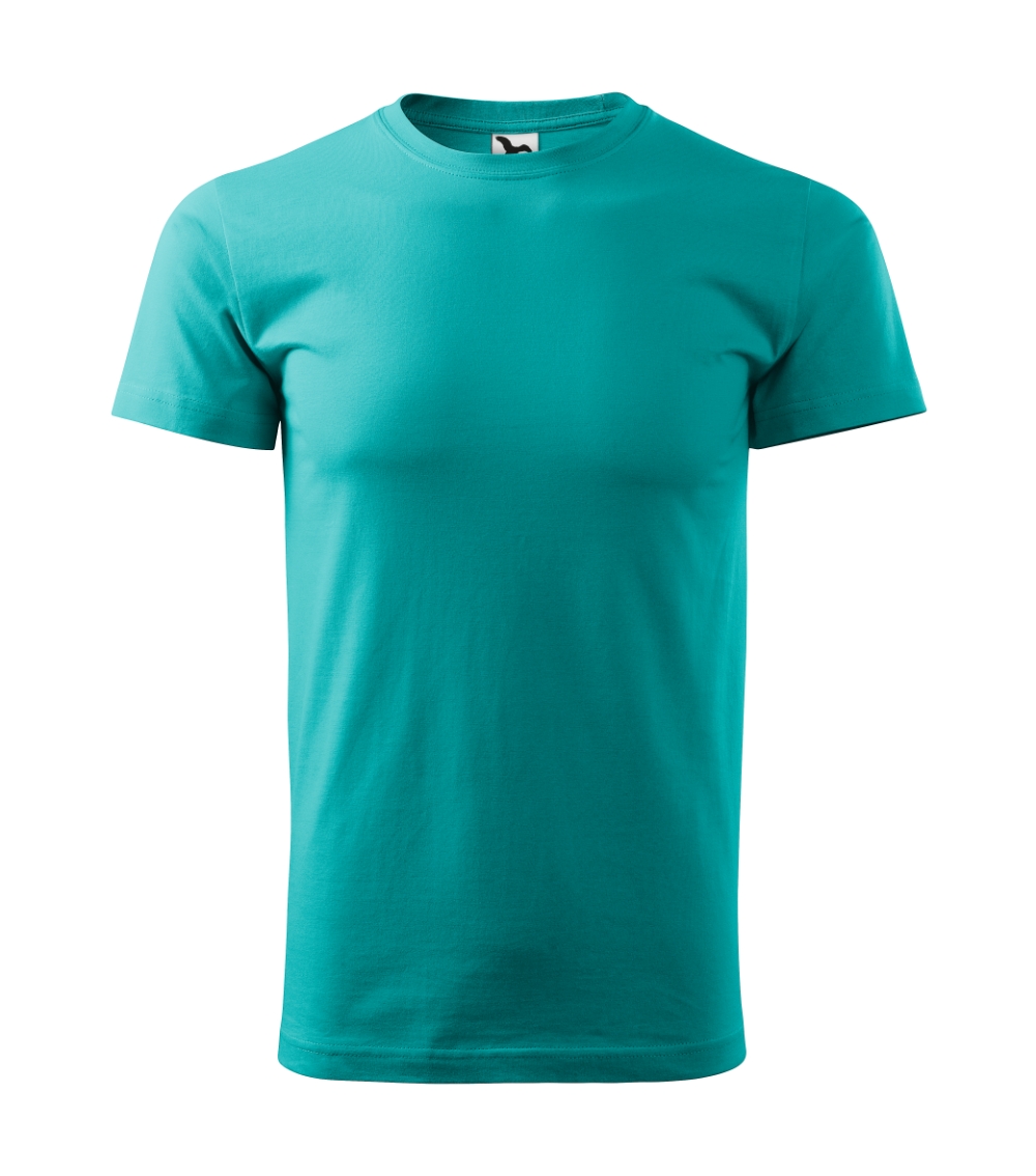 Unisex marškinėliai MALFINI Heavy New 137 Emerald, 200g/m2