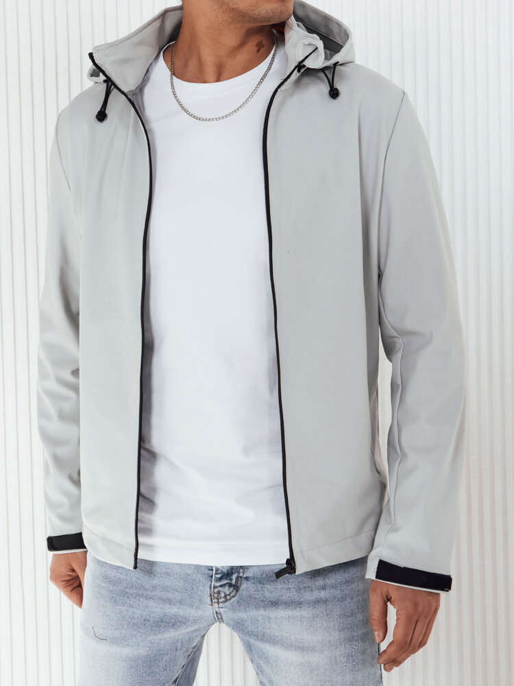 Vyriška pilka softshell striukė Luver