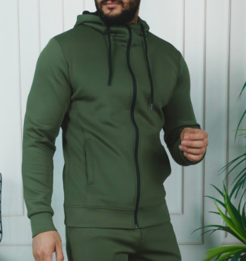 Vyriškas chaki džemperis Fill