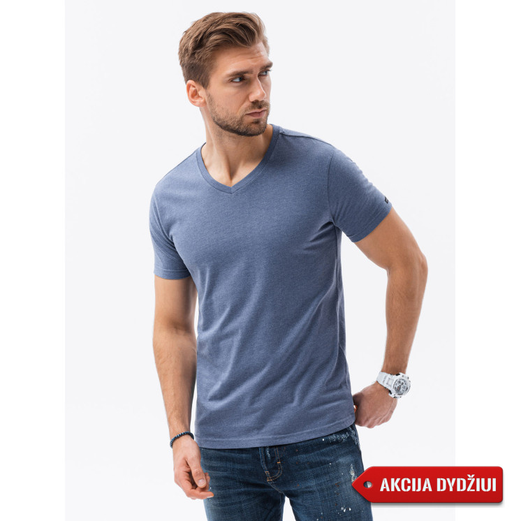 Akcija: Vyriški mėlyni marškinėliai Kemol