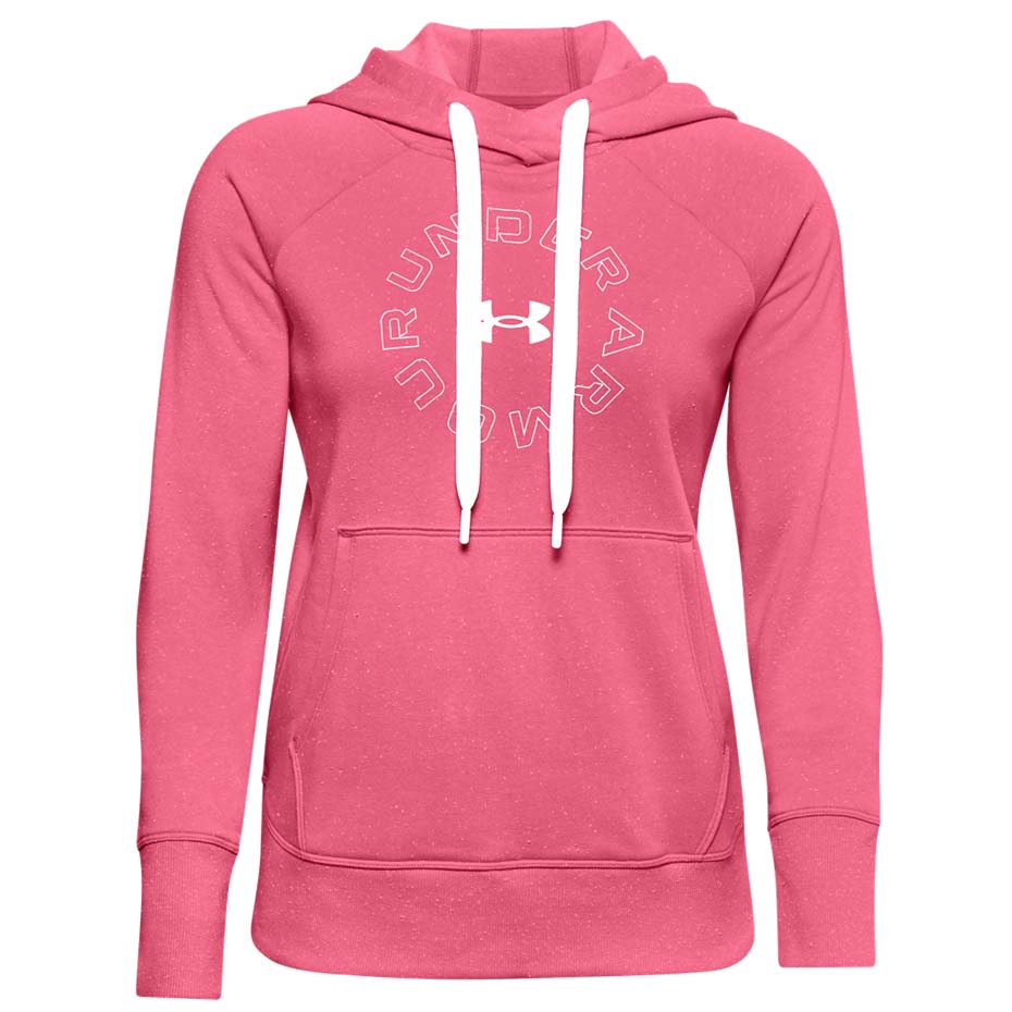 Moteriškas Džemperis Under Armour Rival Fleece Metallic Hoodie 1356323 668
