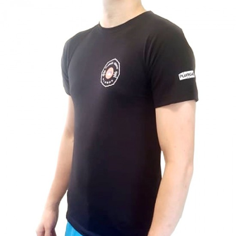 Marškinėlai Vaik Classic 110cm/4m Black Dziudo