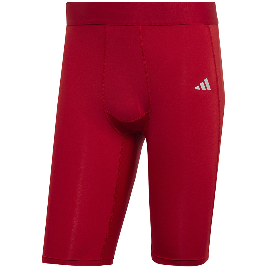 Vyriški Šortai Adidas Techfit Aeroready Short Tights Raudona