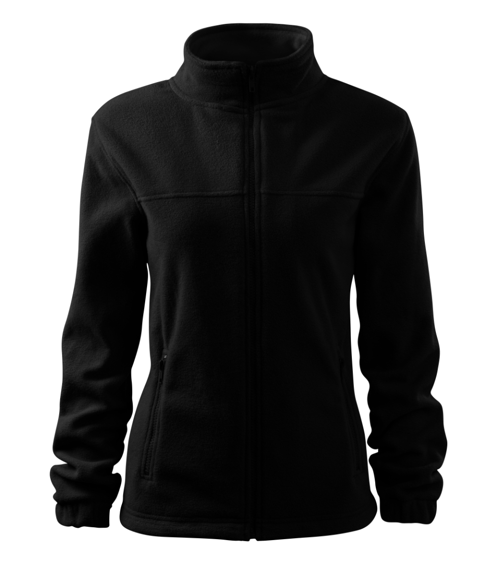 Moteriškas Flisinis Džemperis RIMECK Jacket 504, Black 280 g/m²