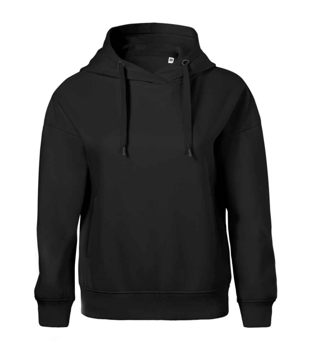 Moteriškas megztinis MALFINI Moon 421 Black, 280 g/m²