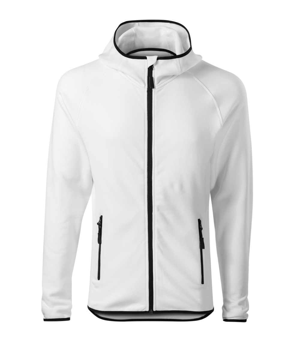 Vyriškas fliso džemperis MALFINI Direct 417 White, 240 g/m²