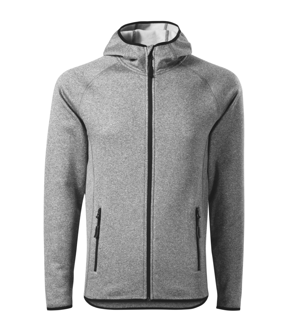 Vyriškas fliso džemperis MALFINI Direct 417 Dark gray melange, 240 g/m²