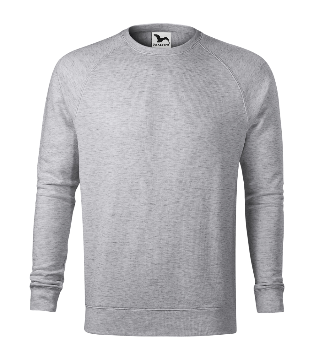 Vyriškas megztinis MALFINI Merger 415 Silver melange, 280 g/m²