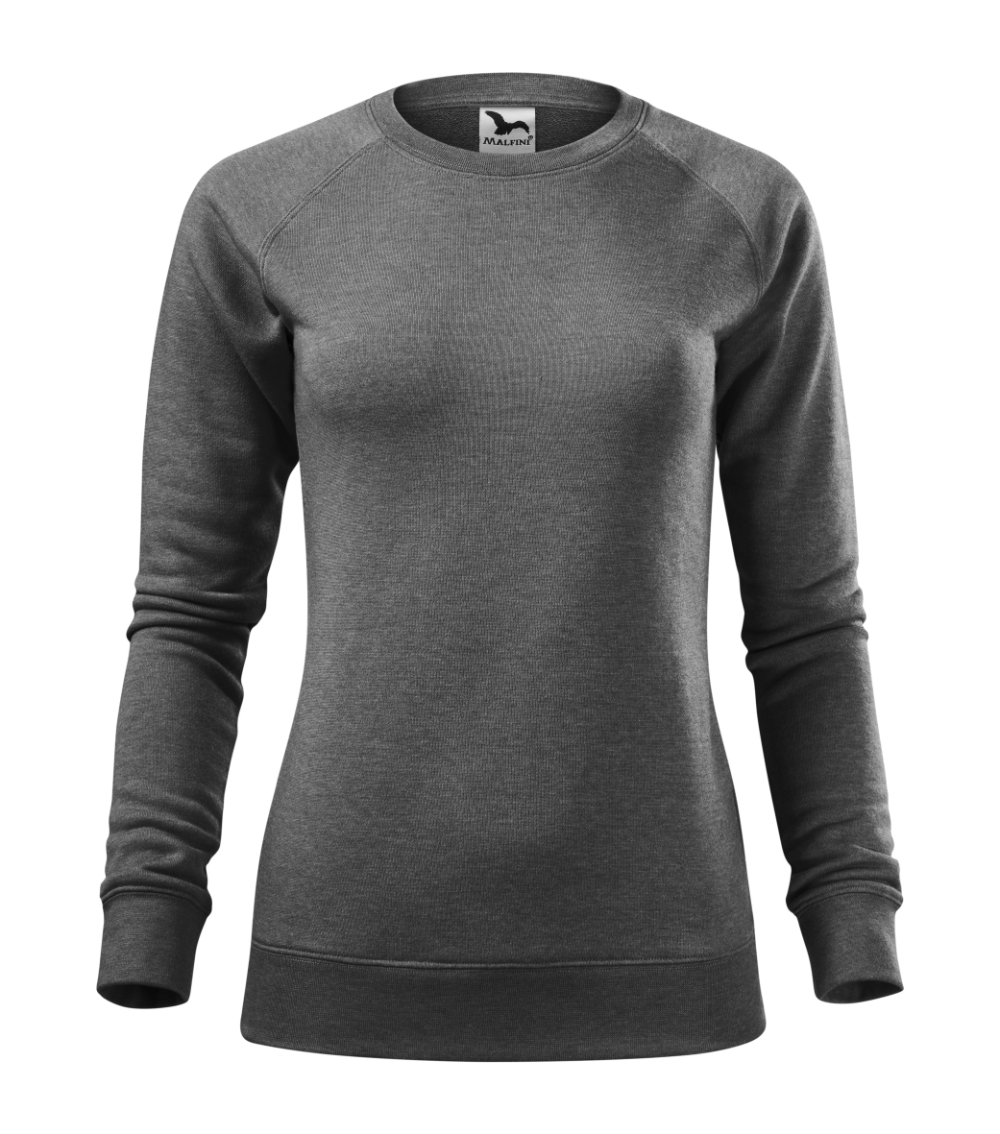 Moteriškas megztinis MALFINI Merger 416 Black melange, 280 g/m²