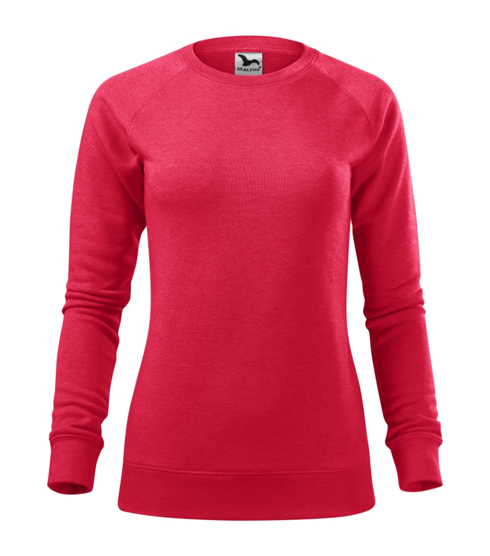Moteriškas megztinis MALFINI Merger 416 Red melange, 280 g/m²