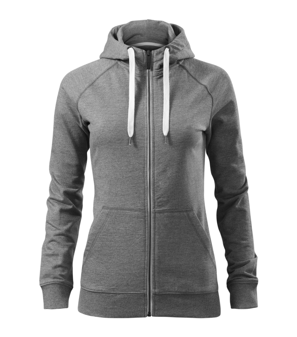 Moteriškas megztinis MALFINI Voyage 451 Dark gray melange, 320 g/m²