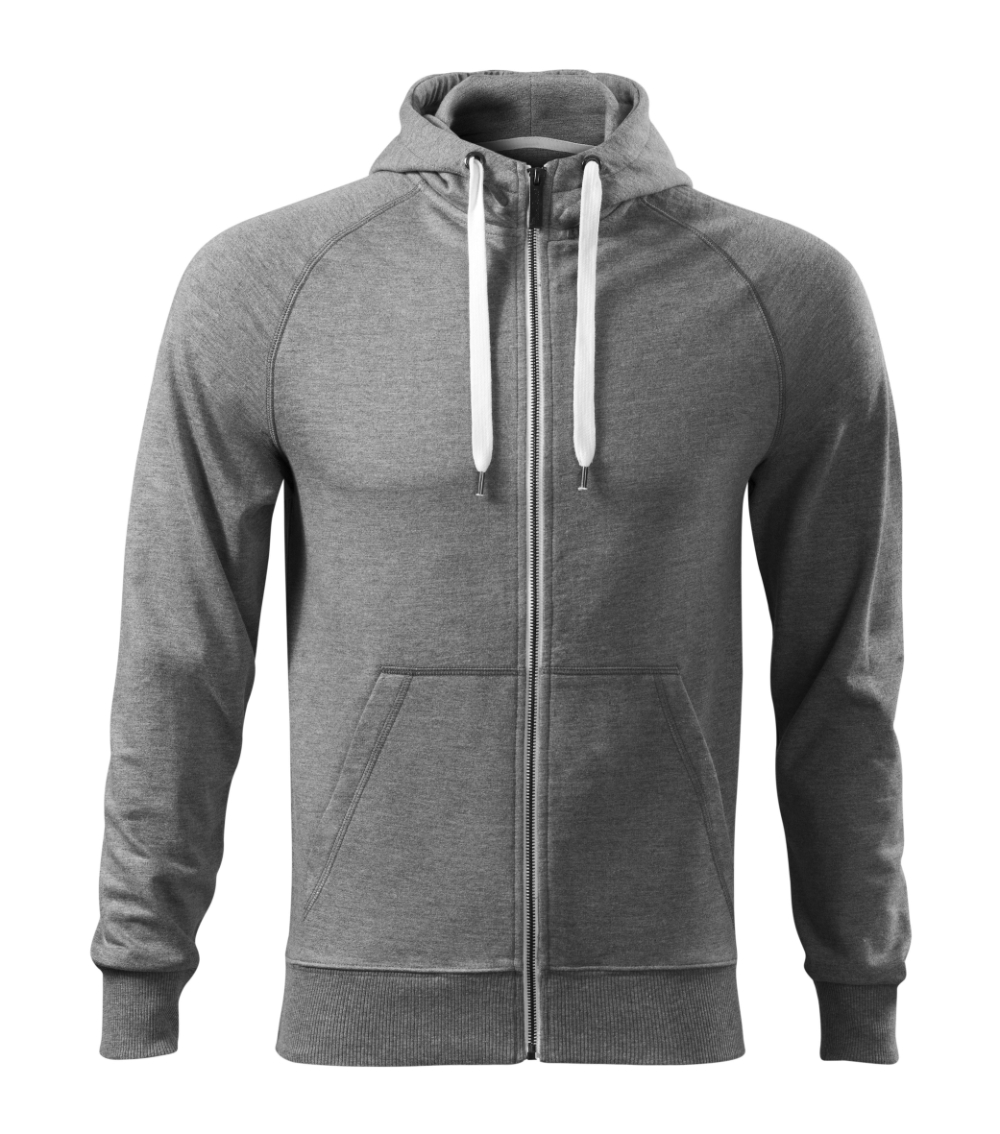 Vyriškas megztinis MALFINI Voyage 452 Dark gray melange, 320 g/m²