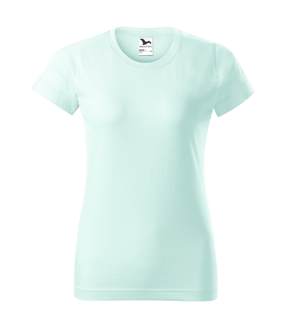 Moteriški Marškinėliai MALFINI Basic 134 Frost, 160g/m2