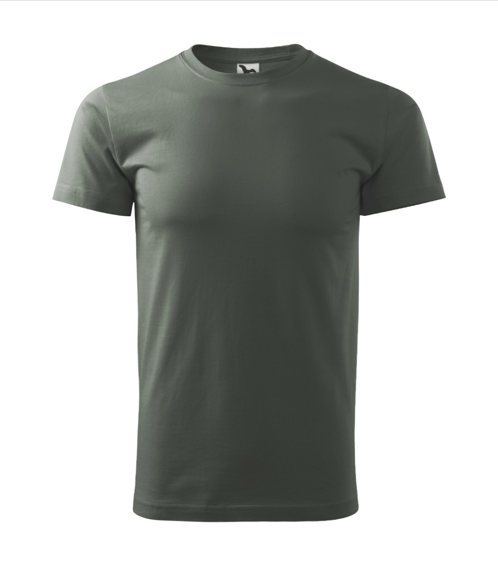 Vyriški Marškinėliai MALFINI Basic 129 Castor gray, 160g/m2