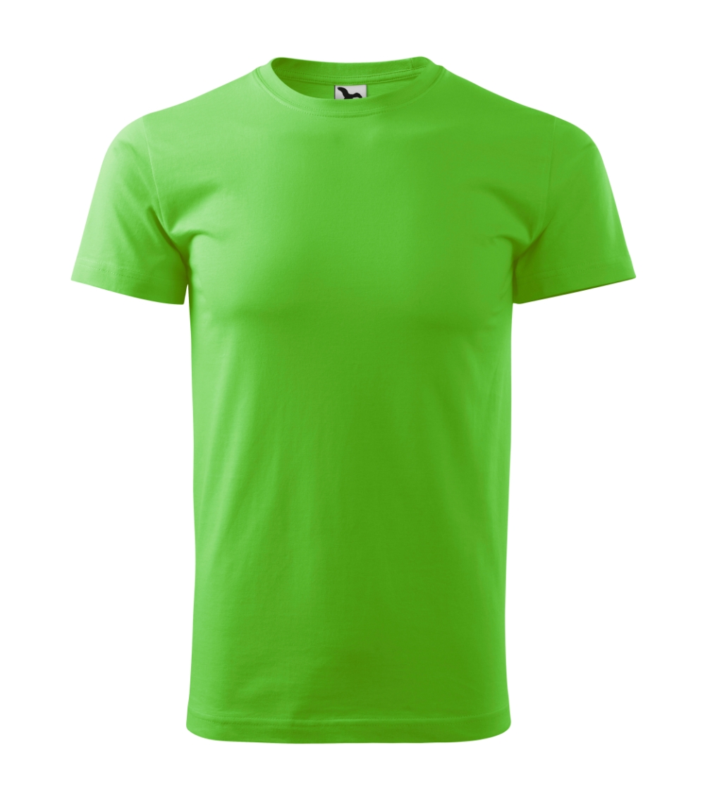 Vyriški Marškinėliai MALFINI Basic 129 Apple green, 160g/m2