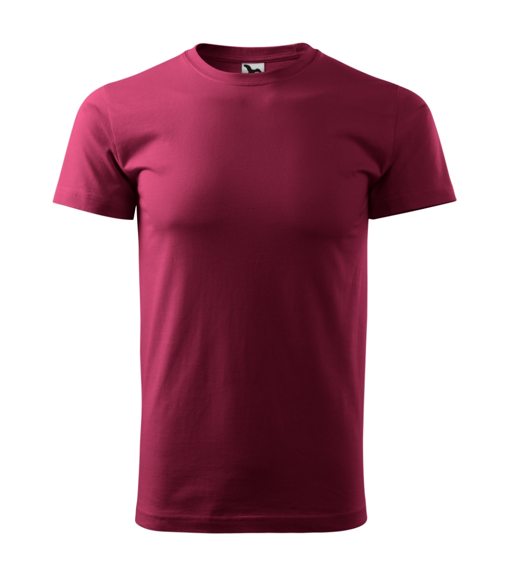 Unisex marškinėliai MALFINI Heavy New 137 Garnet, 200g/m2