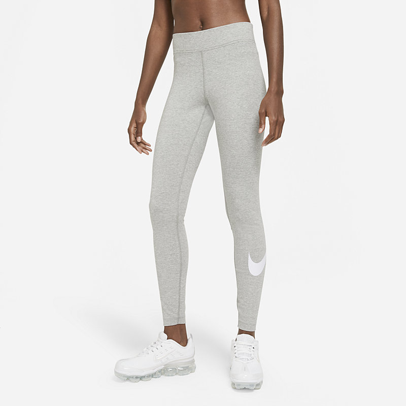 Nike NSW Essential Swoosh Leggins - Dydis XL (CZ8530-063 Timpos)