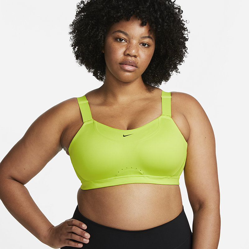 Nike Wmns High-Support Padded Adjustable Sports Bra - Dydis XSD - Dydis E (DD0430-321 Sportinės liemenėlės)