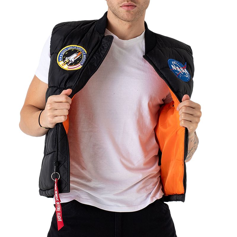 Alpha Industries Puffer Vest Nasa - Dydis L (11812403 Liemenės)