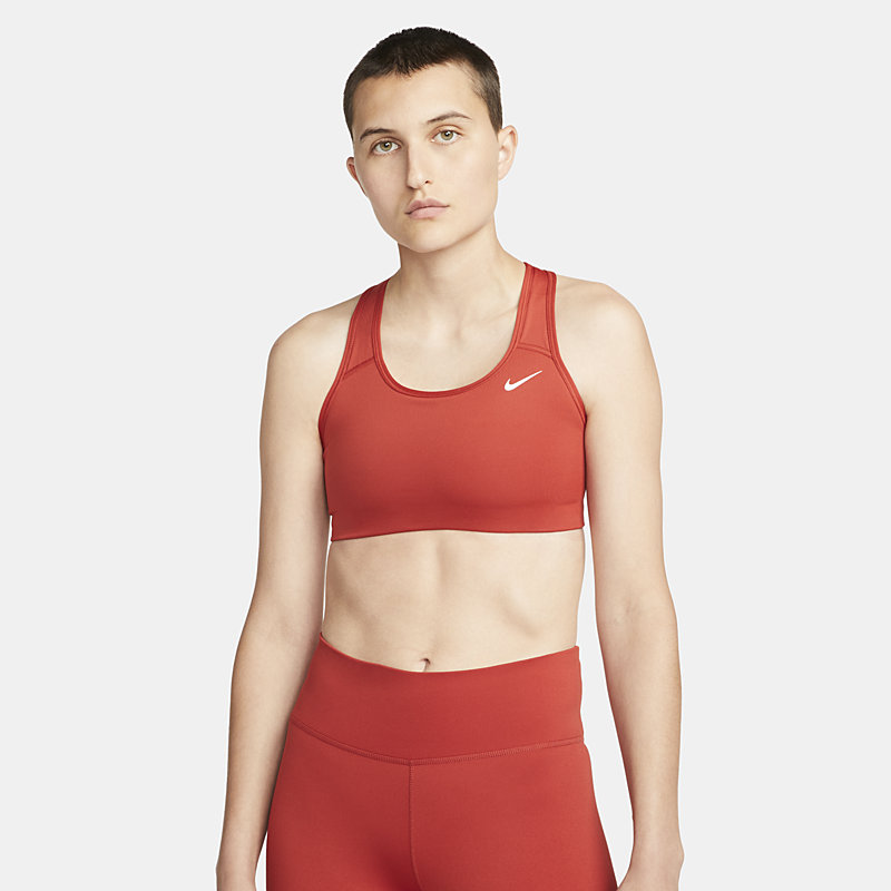 Nike Dri-Fit Swoosh - Dydis M (BV3630-624 Sportinės liemenėlės)