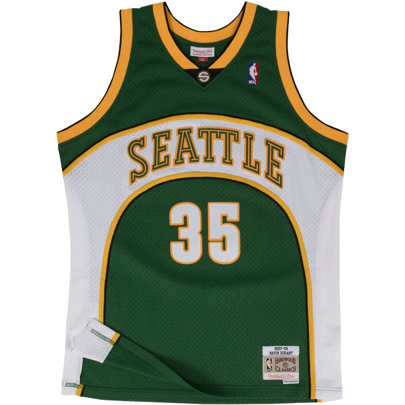 Mitchell & Ness NBA Swingman Jersey Seattle Supersonics 2007-08 Kevin Durant - Dydis S (SMJYGS18212-SSUDKGN07KDU Marškinėliai)