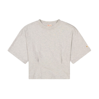 Champion Wmns Small Logo SS laisvalaikio marškinėliai - Dydis S (115650-EM004 Marškinėliai)