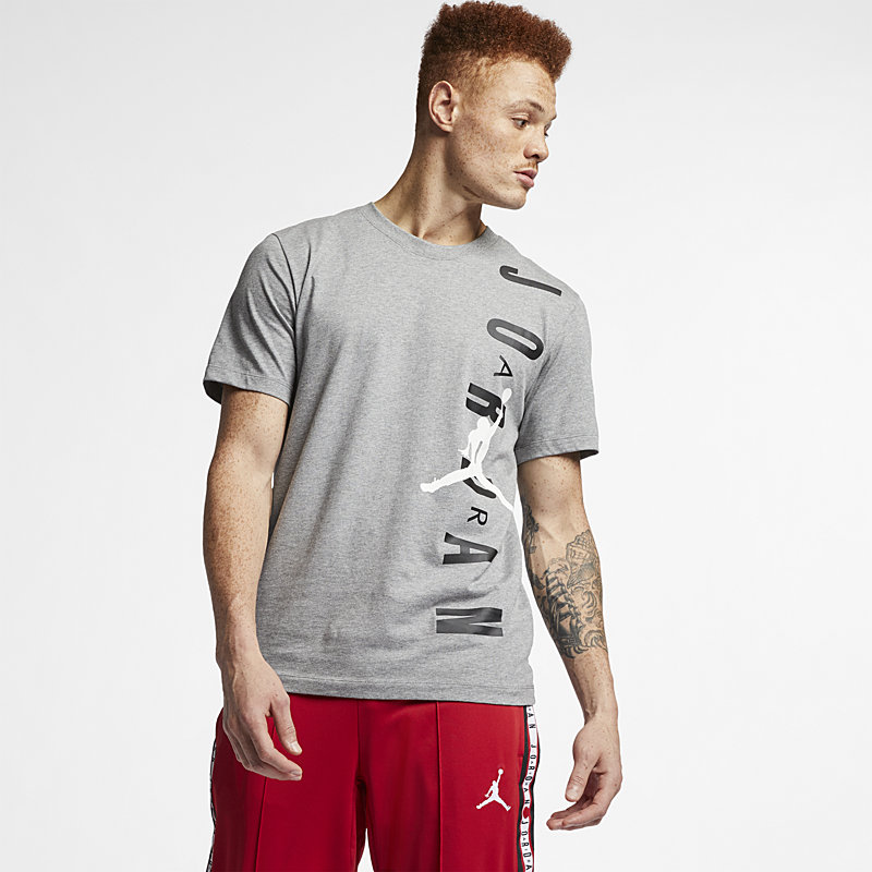 Jordan Jumpman Vertical Logo Marškinėliai - Dydis XL (BV0086-091 Marškinėliai)