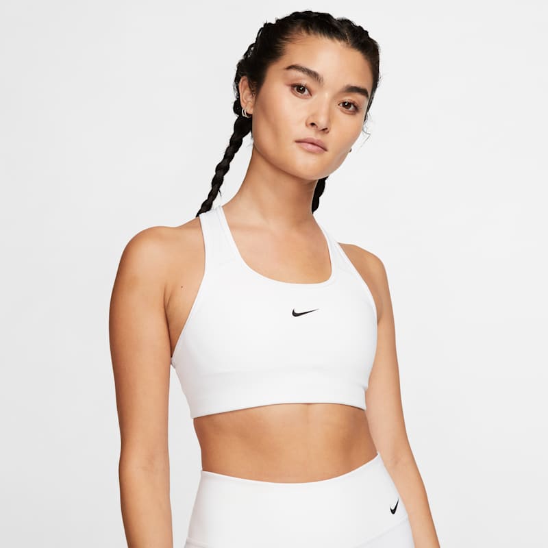 Nike Swoosh - Dydis XS (BV3636-100 Sportinės liemenėlės)