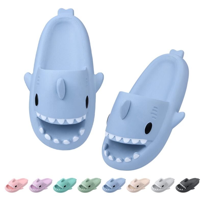 Šlepetės unisex ryklių formos 42/43EU