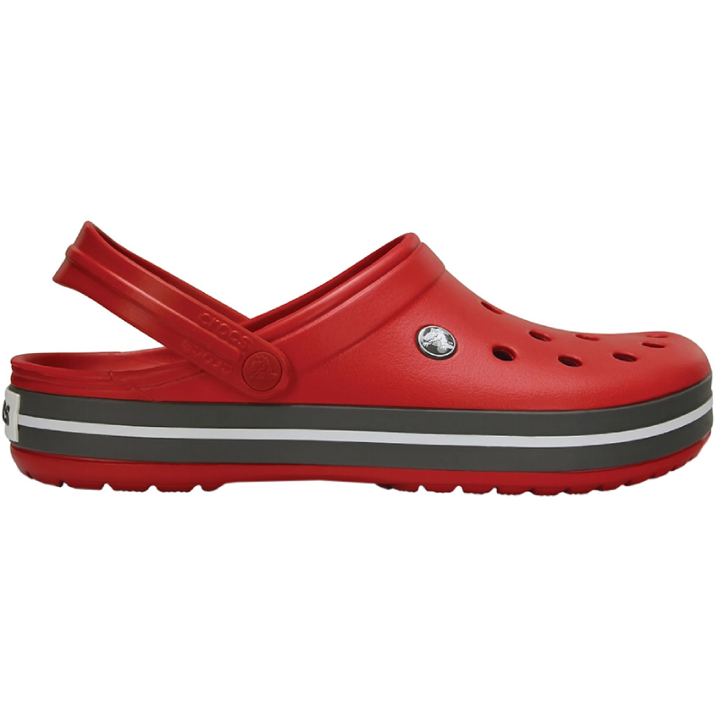 Šlepetės Crocs Crocband Raudonai Pilka 11016 6EN