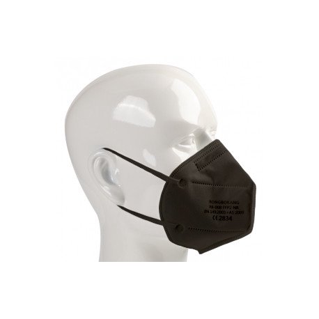 Respiratorius FFP2 10vnt., juodas