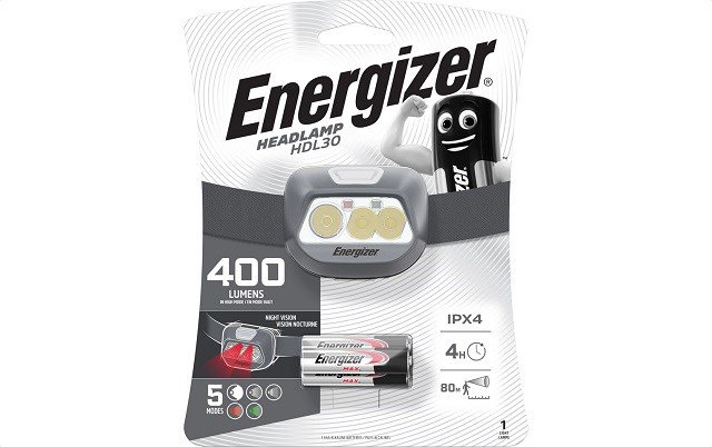 LATARKA ENERGIZER PRIEKINIS ŽIBINTAS HDL30 3AAA 400 LM