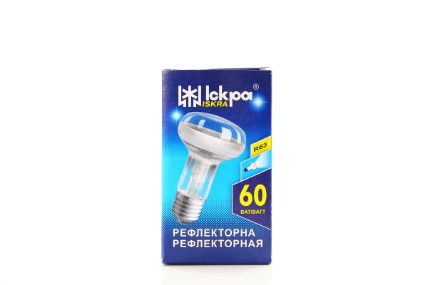 Lempa 230V/60W/E27/R63B ISKRA