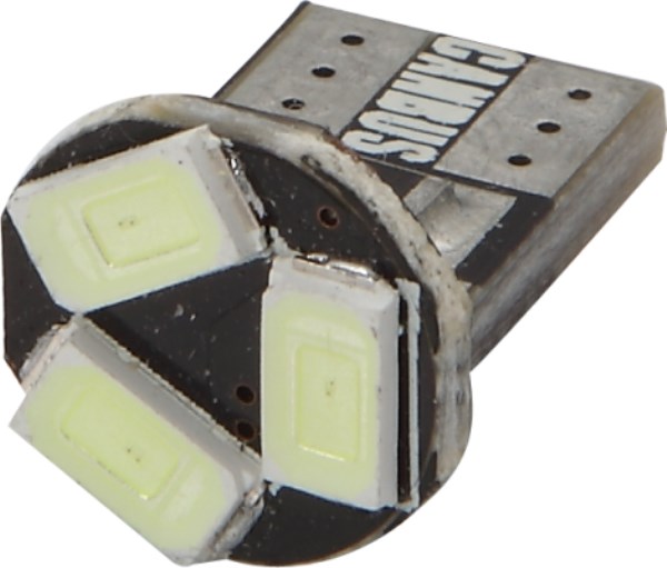 Lemputė automobiliui 12V T10 3SMD Canbus 2 vnt Alburnus