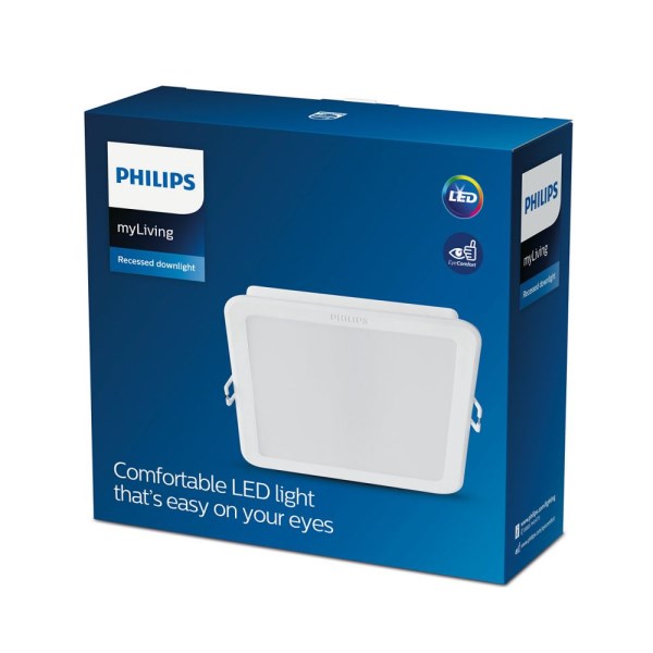 LED panelė  MESON 125 13W 3000K kvadr. Philips
