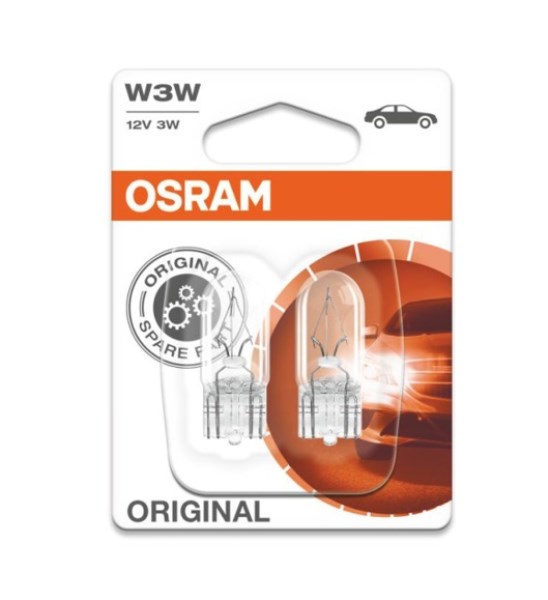 Lemputė automobiliui W3W 12V W2.1x9.5D Osram 2 vnt