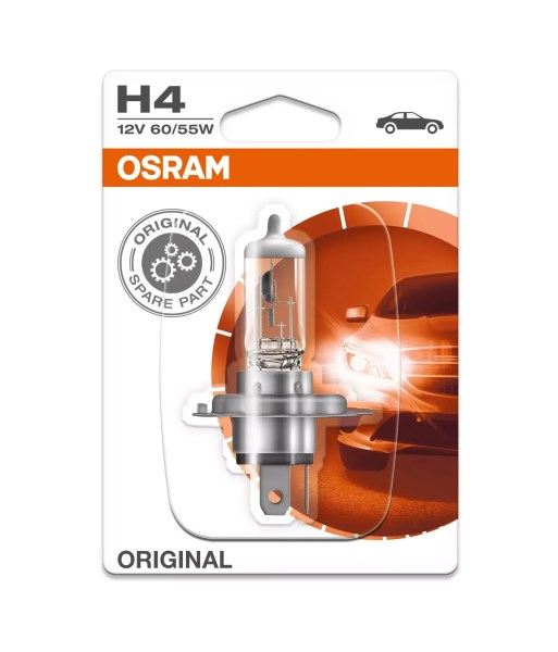 Lemputė automobiliui H4 60 / 55W 12V P43T Osram 1 vnt