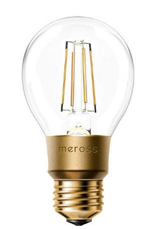 Smart Light BulbMEROSSPower consumption 6 Watts2700 KBeam angle 180 degreesMSL100HK(EU)