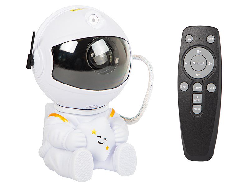 LED astronautų projektoriaus naktinė šviesa