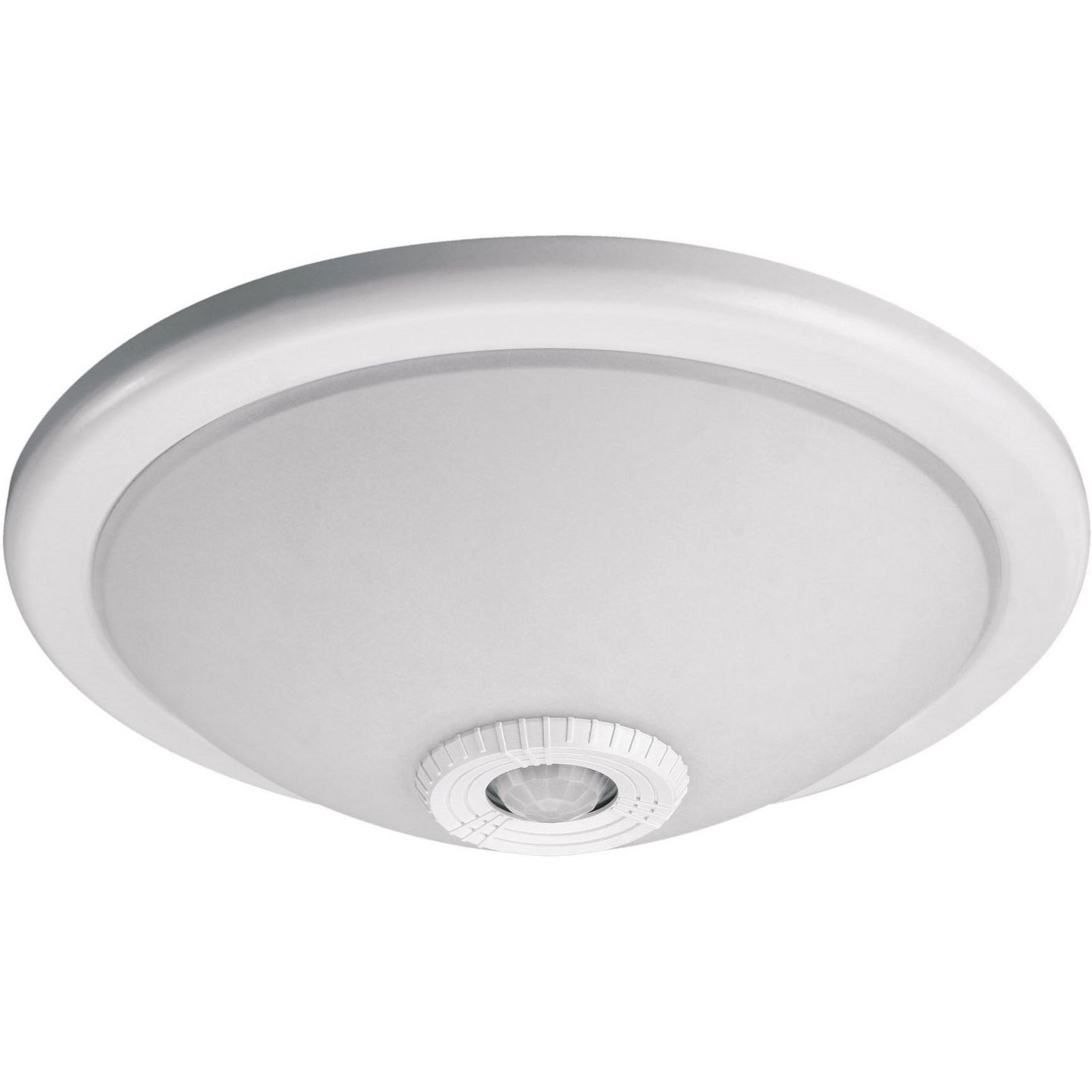 Plafoninis šviestuvas GTV VIZELA, E27, max 2 x 40 W, IP20, su judesio davikliu, Ø29 cm