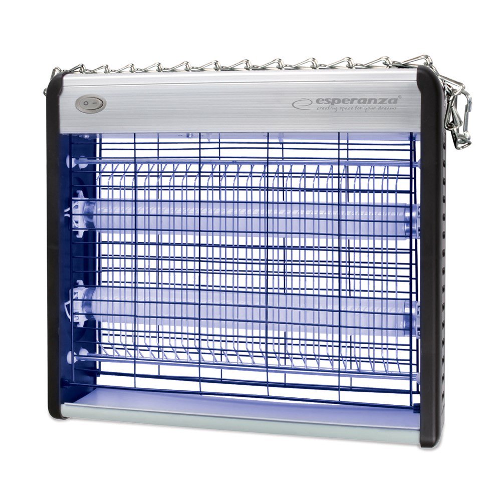 Esperanza EHQ003 ELEKTROS INSEKTŲ UV ŠVIESA Juoda