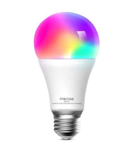 Smart Light BulbMEROSSPower consumption 9 Watts200-240VBeam angle 180 degreesMSL120HK(EU)